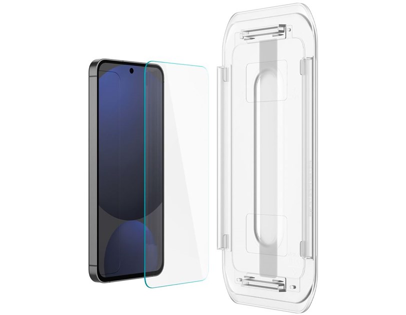 Spigen Glass tR EZ Fit 2 Pack, transparency - Samsung Galaxy A56 5G/S24 FE (AGL08729)