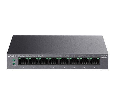 TP-Link 8-Port Gigabit Desktop Switch with 8-Port PoE+ 