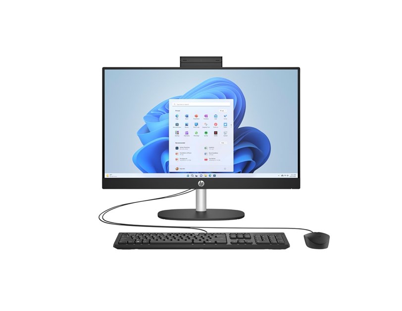HP AiO 24-cr0048ny 23.8" FHD, Ryzen 5 7520U, 16GB DDR5, 512GB SSD, Radeon, WiFi/BT+ Win 11 Pro + 3Y