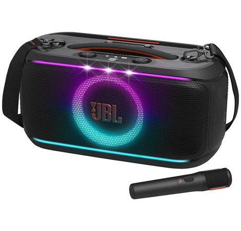 JBL PARTYBOX On-the-Go 2 Prijenosni bežični bluetooth zvučnik velike snage 100W, Bluetooth, RGB osvjetljenje, crni
