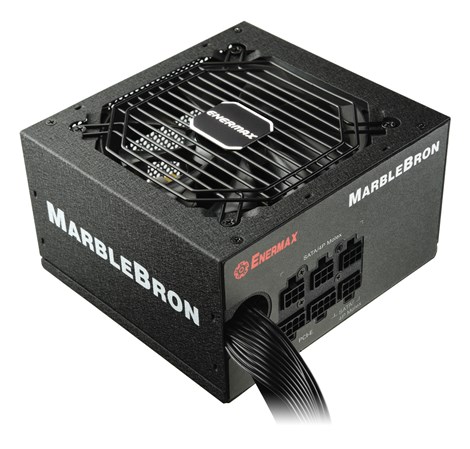 Enermax 650W MarbleBron II, ATX 3.1, 80+ BRONZE, polu-modularno, aktivan PFC, 2×PCIe, 5×SATA, 24-pina, 120mm ventilator
