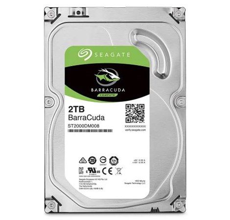 Seagate Barracuda 2TB SATA3, 7200rpm, 256MB cache (ST2000DM008)