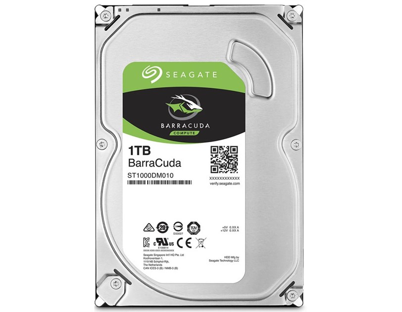 Seagate Barracuda 1TB SATA3, 7200rpm, 256MB cache (ST1000DM014)