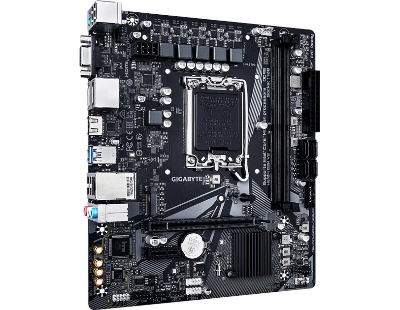 Gigabyte MB H610M S2H V2, S.1700, 2xDDR5/5600, PCIe 4.0, G-LAN, VGA/HDMI/2xDP, mATX
