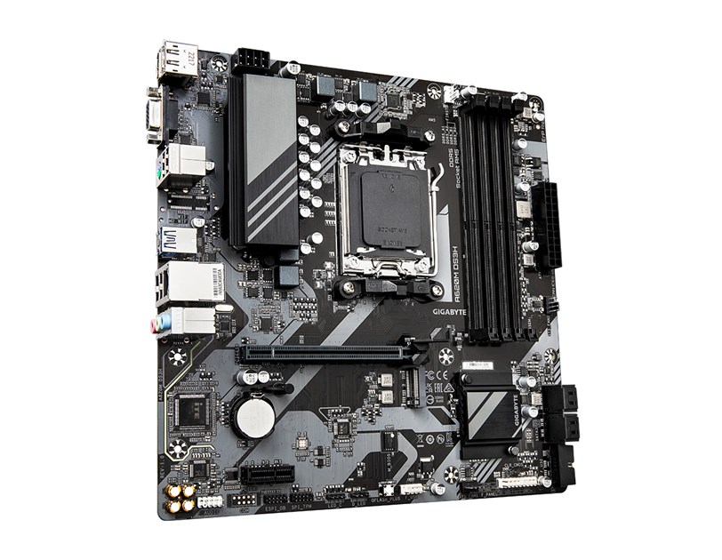 Gigabyte MB A620M DS3H, S.AM5 4x DDR5/7600(OC), PCIe 4.0, G-LAN, HDMI/DP/VGA, USB-C, mATX