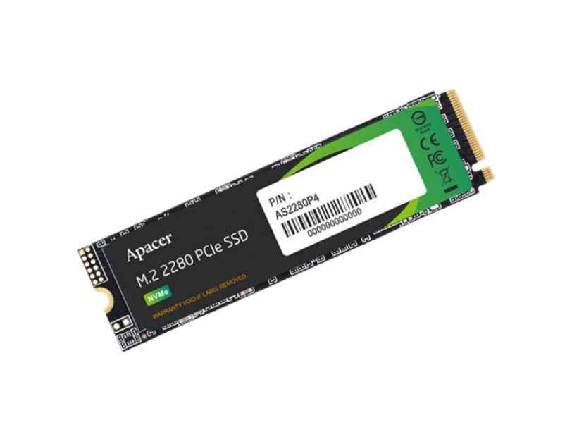 Apacer SSD 512GB  M.2 PCIe 3.0 X4 Nvme (AP512GAS2280P4-1)