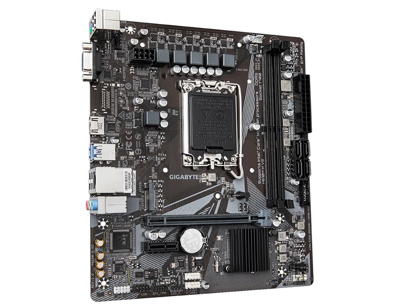 Gigabyte MB H610M H V2 DDR5, S.1700, 2xDDR5/5600, PCIe 4.0, G-LAN, VGA/HDMI, mATX