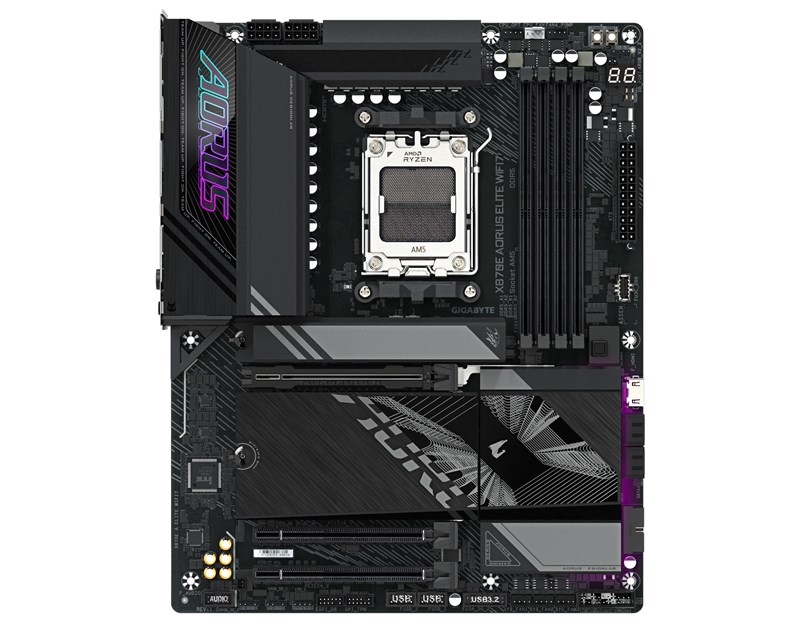 Gigabyte MB X870E AORUS ELITE WIFI7, S.AM5, 4xDDR5/8000(OC), PCIe 5.0, 2.5G-LAN, HDMI, USB4, WiFi, ATX