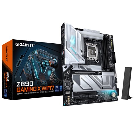Gigabyte MB Z890 GAMING X WIFI7, S.1851, 4xDDR5/8800(OC), PCIe 5.0, 2.5G-LAN, DP, USB4, WiFi, ATX