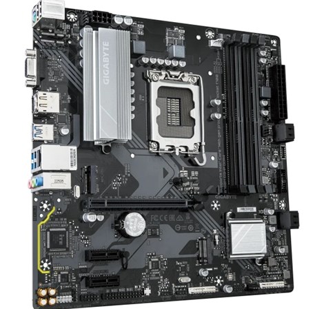 Gigabyte MB B760M DS3HP DDR4, S.1700, 4xDDR4/5333(OC), PCIe 4.0, G-LAN, VGA/HDMI/DP,  mATX