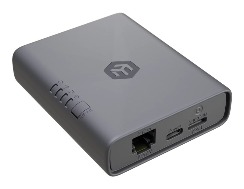 Mikrotik EC25-EU&KNe KNOT Embedded LTE4, industrijski LTE Cat4 IoT gateway, 256/512GB, Ethernet/ Bluetooth/GPS, NanoSIM/eSIM, PoE