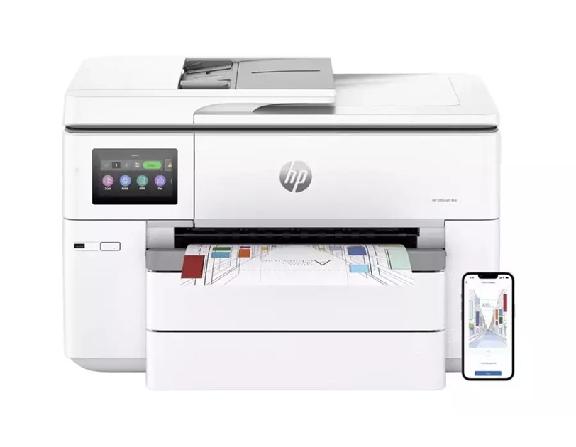 HP OfficeJet Pro 9730e, A3, Wide Format, Print/Copy/Scan, 22str/min, 1200x1200dpi, LAN/USB/Wifi