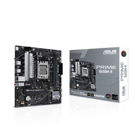 Asus MB Prime B650M-R, S.AM5, 2xDDR5/7200(OC), PCIe 4.0, 2.5 G-LAN, HDMI, mATX