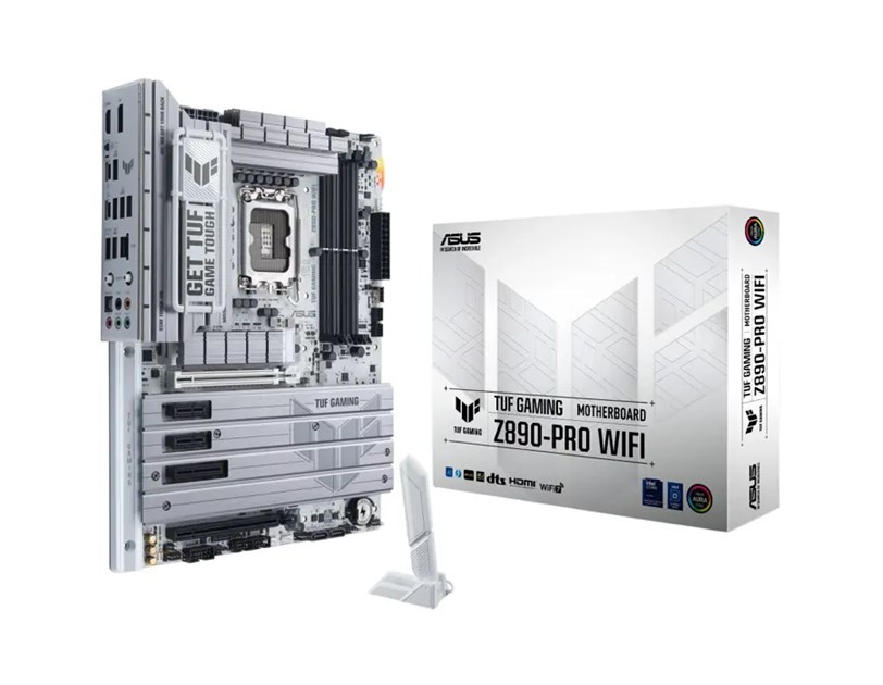 Asus MB TUF GAMING Z890-PRO WIFI, S.1851, 4xDDR5/9066(OC), PCIe 5.0, 2.5 G-LAN, Thunderbolt, HDMI/DP, WiFi, ATX