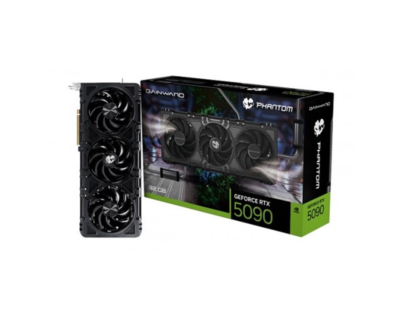 Gainward GeForce RTX 5090 Phantom 32GB GDDR7, PCI-E 5.0/512 bit, 1xHDMI/3xDP