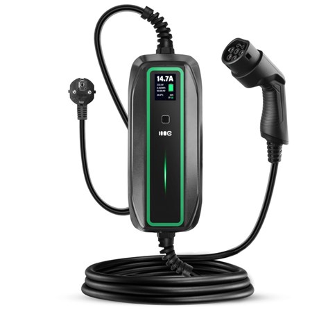 Green Cell (EV16) 3.6kW, 10/16A Schuko - Tip 2 mobilni punjač za punjenje električnih vozila i Plug-In hibrida 6.5m