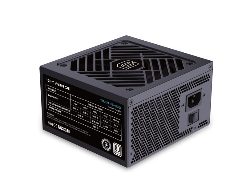 BIT FORCE napajanje 600W 80+ TITAN BS-600 ATX2.31