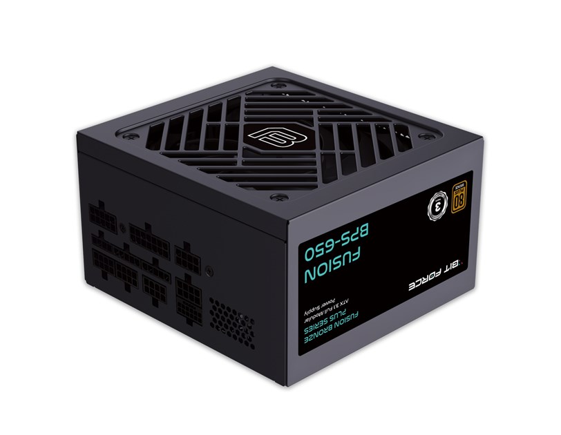 BIT FORCE napajanje 650W 80+ BRONZE FUSION BPS-650, modularno, ATX 3.1, PCI-E 5.1