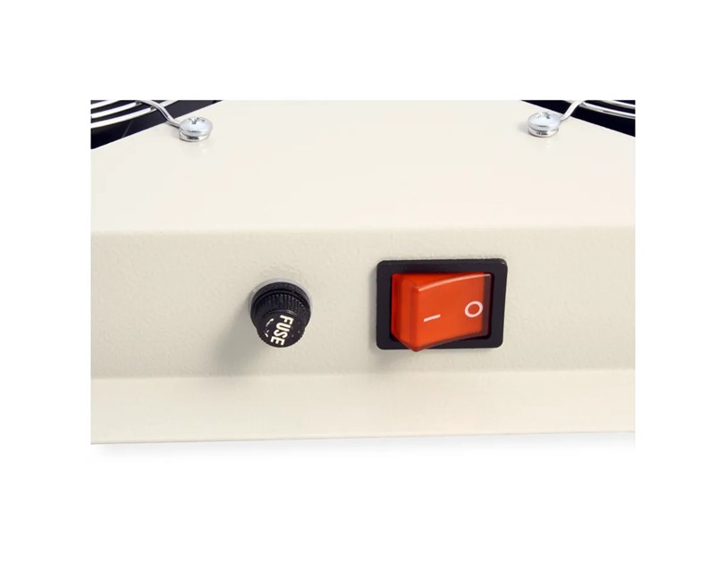 Roline 19" krovni ventilacijski modul s 4 ventilatora i termostatom, sivi