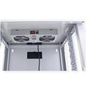 Roline 19" krovni ventilacijski modul s 2 ventilatora i termostatom, sivi