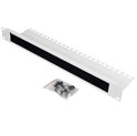 Roline 19" 1U ulazni panel za kablove, brush strip. sivi