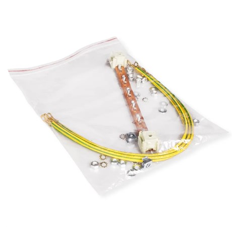 Roline 19" šina za izjednačavanje potencijala, 220mm + kabel za uzemljenje