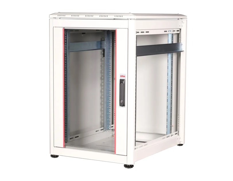 Roline 19" 16U 600×800×890 Pro podni ormar, sivi