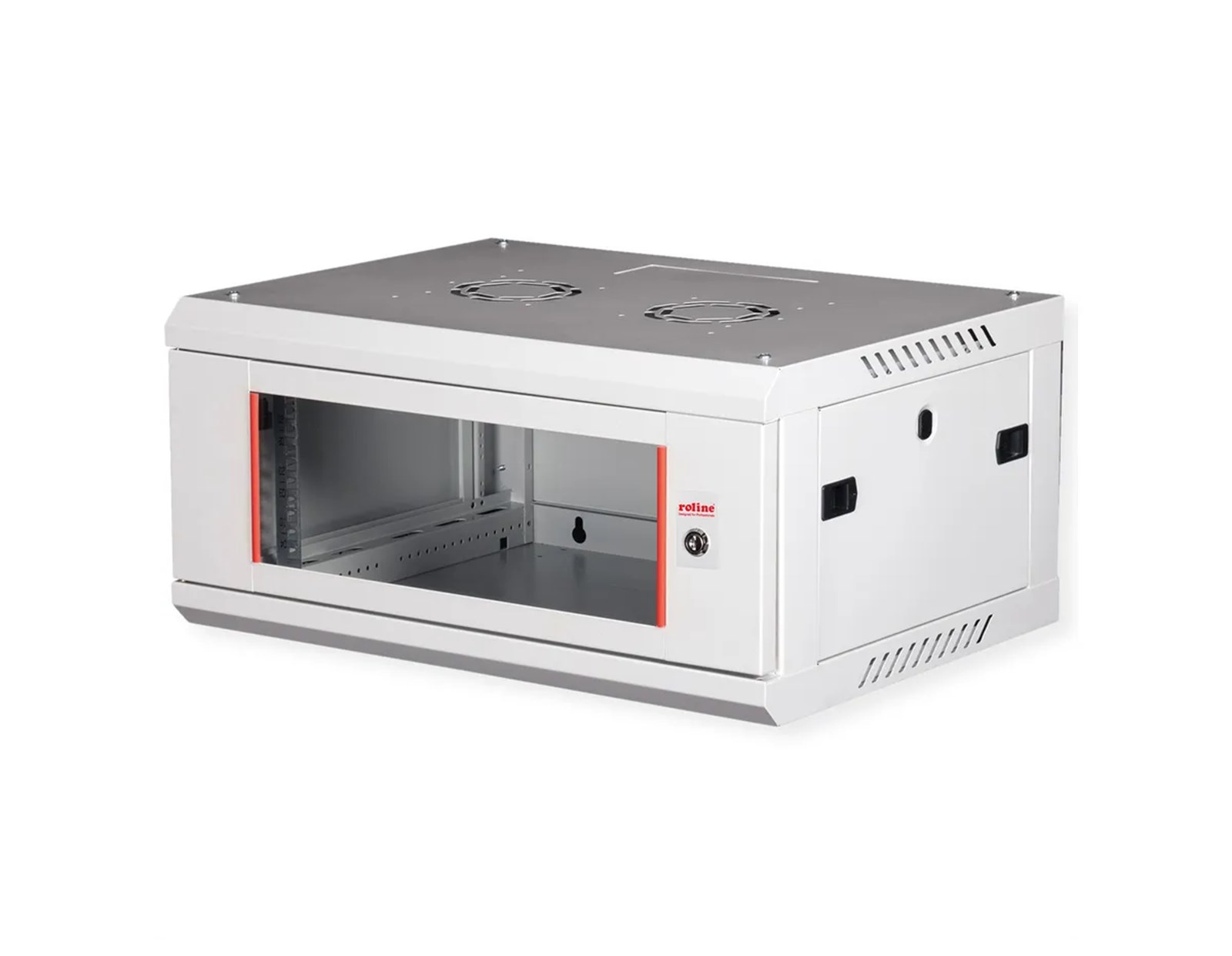 Roline 19" 4U 600×450×290 Basic Plus zidni ormar, sivi