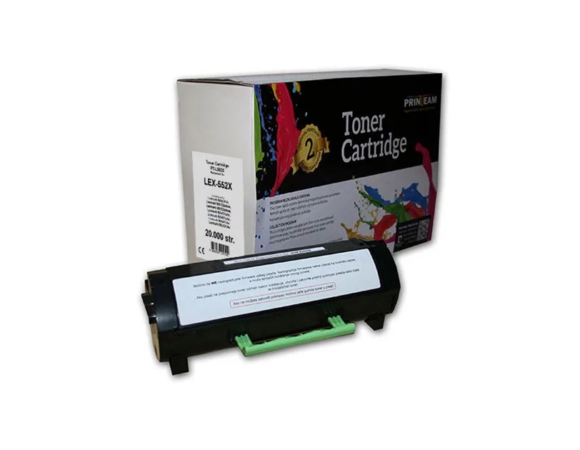 Print-Team Lexmark 552X (55B2X00) - kompat. toner (20.000 stranica)