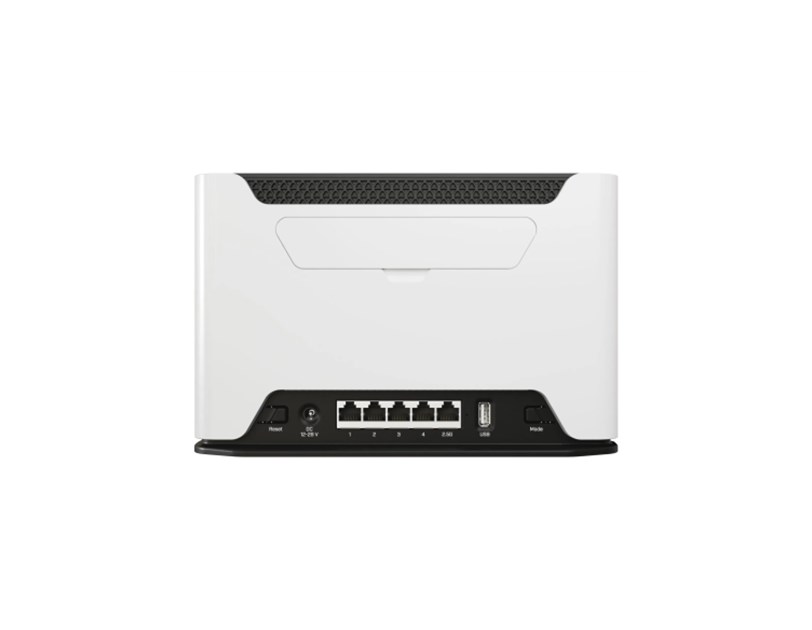 Mikrotik Chateau LTE7, 716MHz CPU, 256MB RAM, 5×G-LAN, 2.4Ghz/5Ghz 802.11a/b/g/n/ac, LTE CAT7 modem, USB, MicroSIM, PSU, RouterOS v7