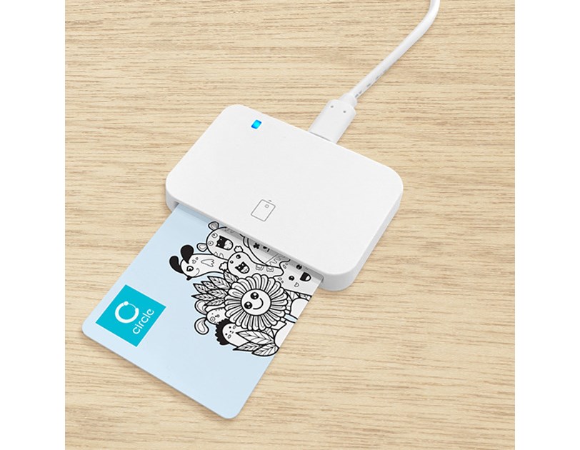 Circle čitač pametnih kartica, USB (CIR135A)