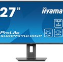 IIYAMA 27" XUB2797UHSNP-B1 4K UHD(3840x2160) IPS 16:9, Pivot, USB-C Dock (LAN/96W PD/DP-OUT), 4ms, 350cd/m2, RJ45, KVM, HDMI, DP, Speakers, USB HUB (3x3.2+1xC)