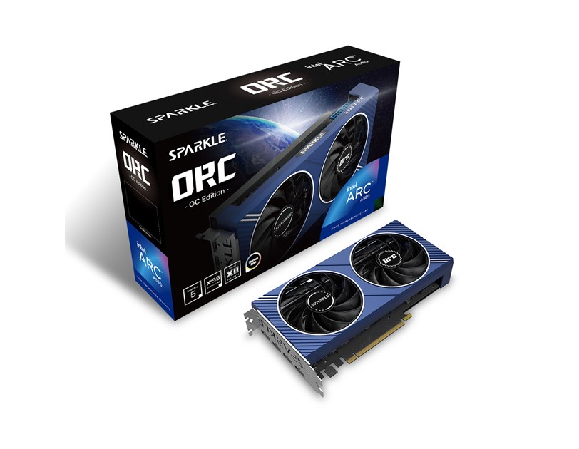 Sparkle Intel Arc A580 8GB GDDR6, 1×HDMI/3×DP