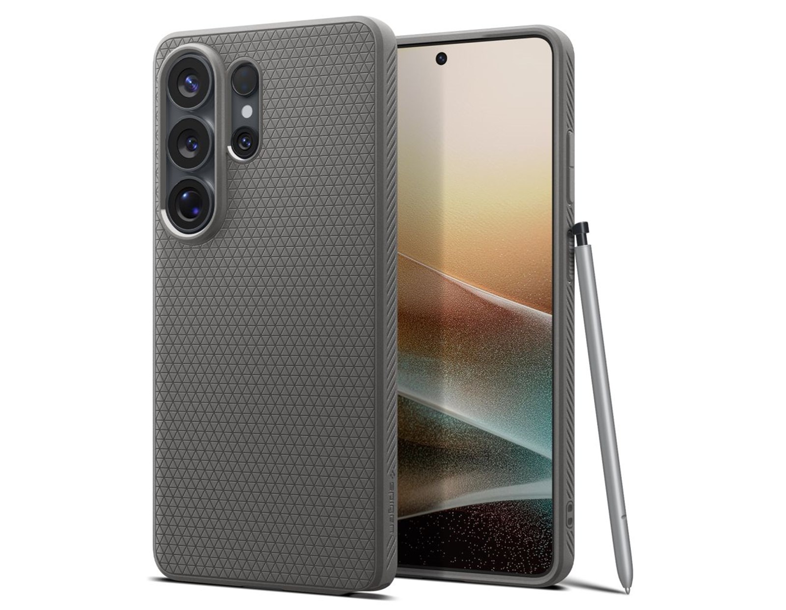 Spigen Liquid Air, marble gray - Samsung Galaxy S26 Ultra (ACS11205)