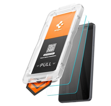 Spigen Glass tR EZ Fit Pro HD 2 Pack, transparency - Samsung Galaxy S26 Ultra (AGL11072)