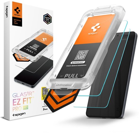 Spigen Glass tR EZ Fit Pro HD 2 Pack, transparency - Samsung Galaxy S26+ (AGL11084)