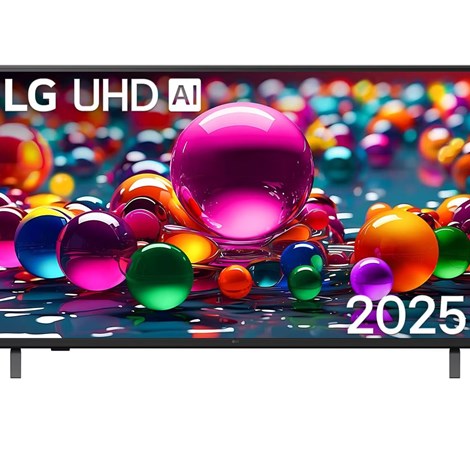 LG 43" (108cm) 4K UHD 3840x2160, HDR10, 3× HDMI, 1× USB, VRR, Smart, WiFi/BT/LAN