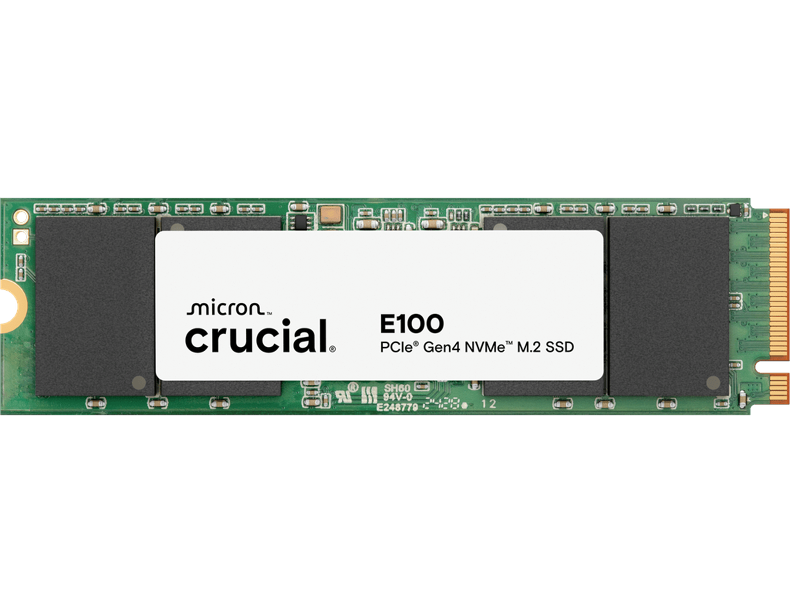 Crucial E100 1TB M.2 2280 NVMe SSD R/W:5000/4500 (CT1000E100SSD8)