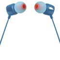 JBL T110E, in-ear slušalice s mikrofonom i upravljanjem s jednom tipkom, plave