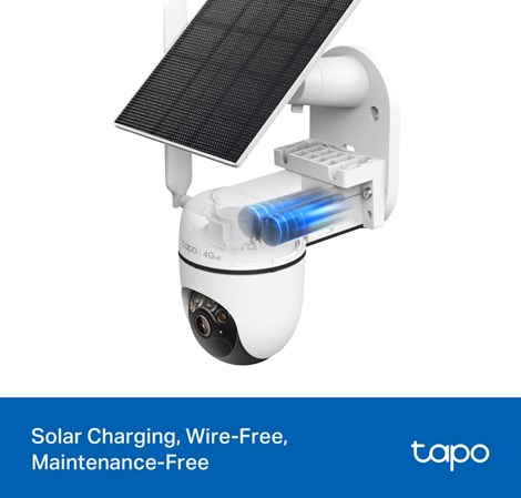 TP-Link Tapo C615G  kamera + Tapo A201 Solar panel 2K 3MP, Color Night Vision, microSD, 2×Spotlights, dvosmjerni audio, detekcija pokreta, vodootporna IP65, Wi-Fi, Tapo app