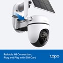 TP-Link Tapo C615G  kamera + Tapo A201 Solar panel 2K 3MP, Color Night Vision, microSD, 2×Spotlights, dvosmjerni audio, detekcija pokreta, vodootporna IP65, Wi-Fi, Tapo app