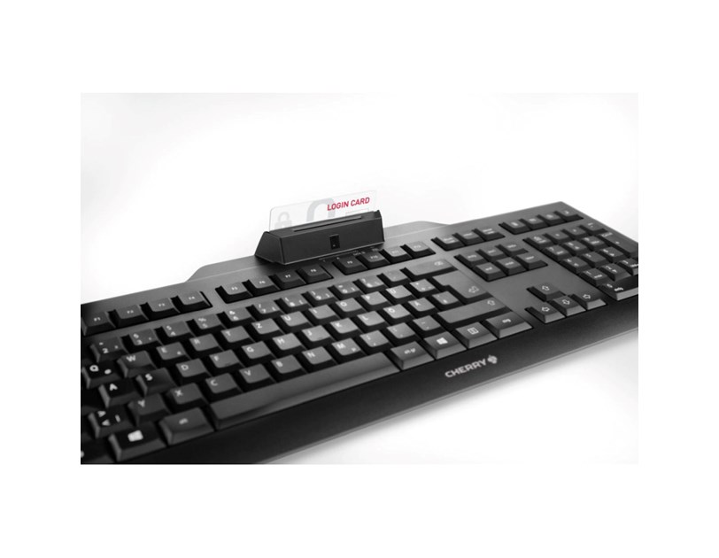 Cherry KC 1000SC tipkovnica sa čitačem Smart kartica, USB, crna