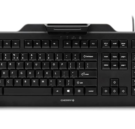 Cherry KC 1000SC tipkovnica sa čitačem Smart kartica, USB, crna