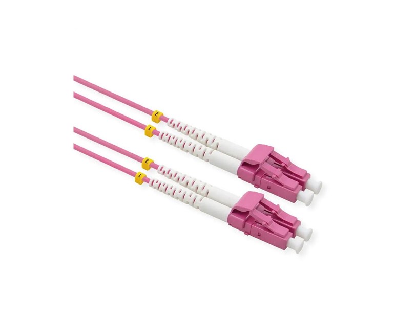 Roline VALUE optički mrežni kabel 50/125µm LC/LC Duplex, OM4, LSOH, ljubičasti, 7.0m