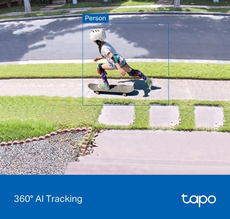 TP-Link Tapo C560WS kamera 4K 8MP(3840×2160) H.264, 360° /98° Pan/Tilt, Starlight-Color Night Vision, microSD, dvosmjerni audio, detekcija pokreta, vodootporna IP66, Wi-Fi, Tapo app