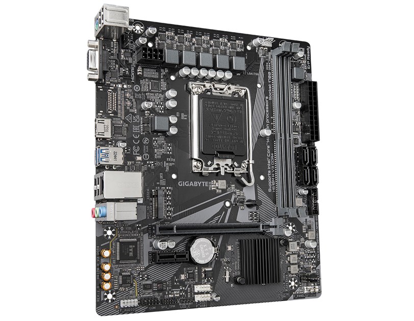 Gigabyte MB H610M H V3 DDR4, S.1700, 2xDDR4/3200, PCIe 4.0, G-LAN, VGA/HDMI, mATX