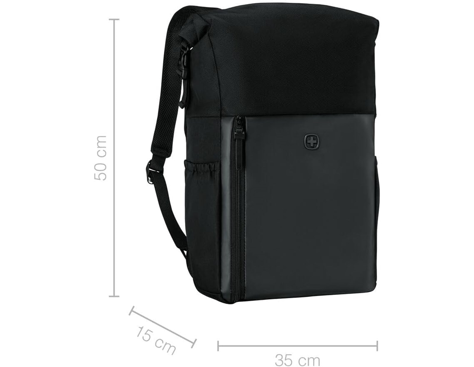 Wenger ruksak UrbanOne Roll-Top za prijenosnik do 15.6",crni