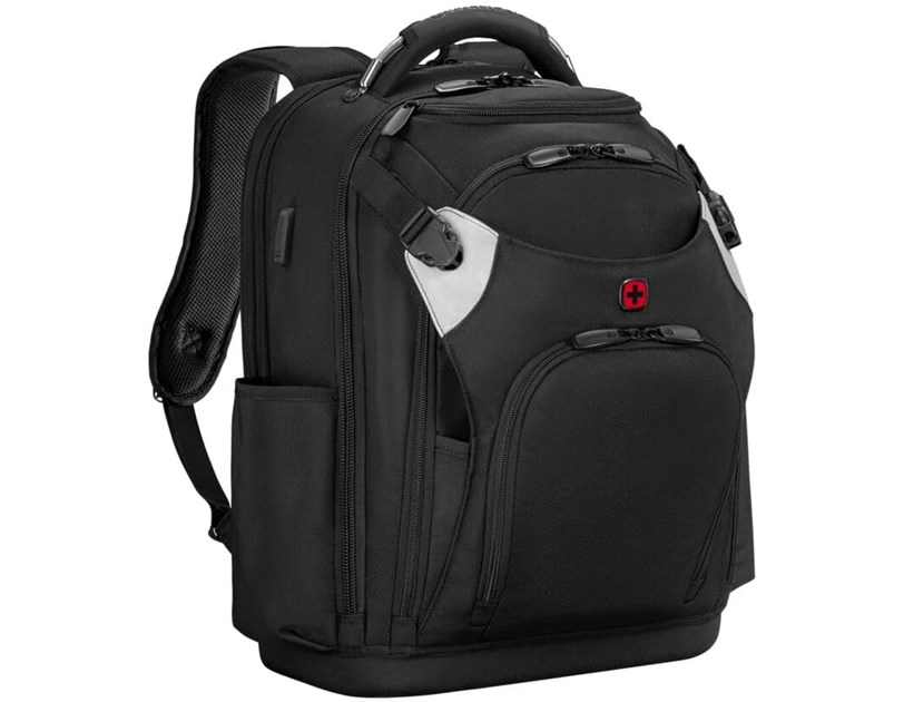 Wenger ruksak Tool Backpack Pro, sa pretincom za alat i prijenosnik do 17", crni