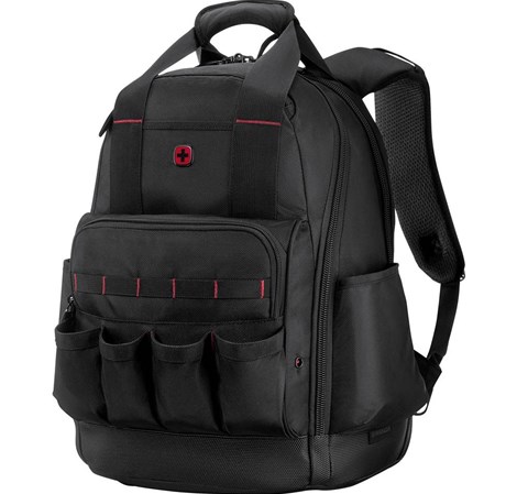 Wenger ruksak Tool Backpack Advanced, sa pretincom za alat i prijenosnik do 16, crni