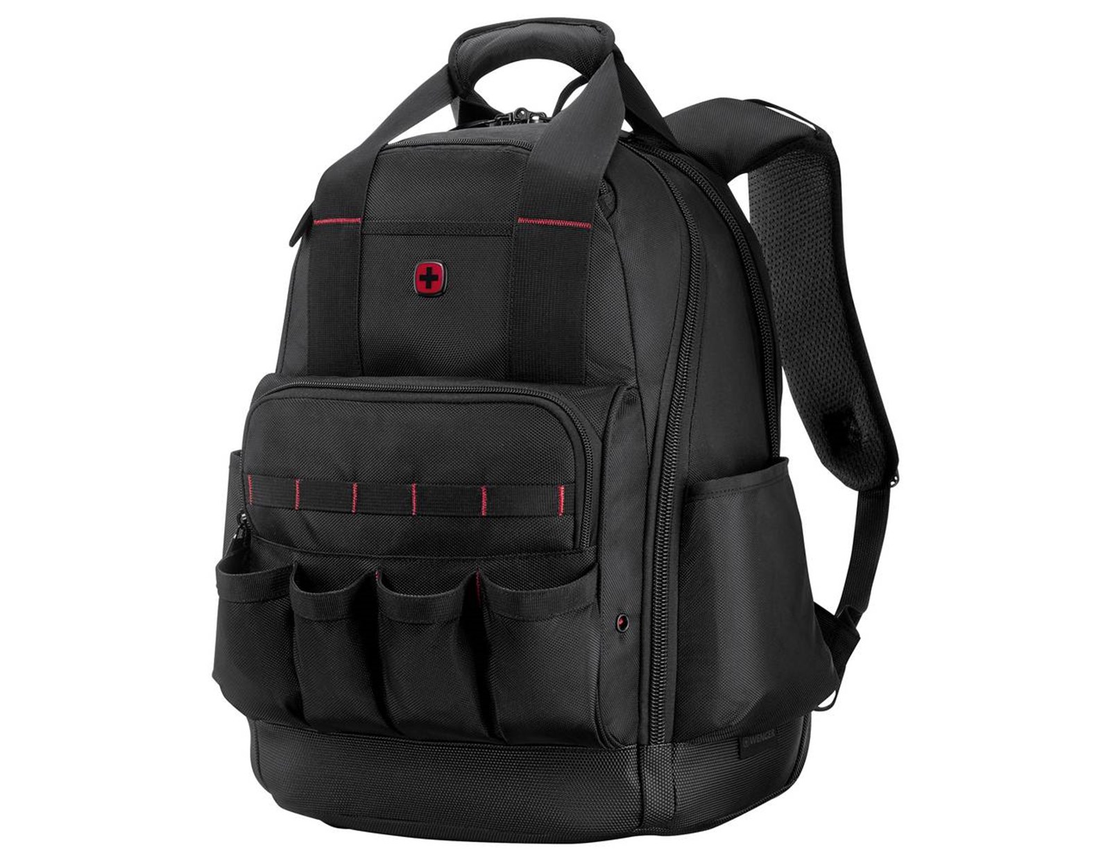 Wenger ruksak Tool Backpack Advanced, sa pretincom za alat i prijenosnik do 16, crni